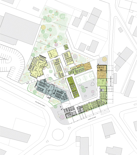 2019. « Restructuration et extension de l'école publique de Cérillan » - 5. Plan de RDC - Saint-Médard-en-Jalles (33) - avec Flint. Architecture & Urbanisme- 2019.jpg